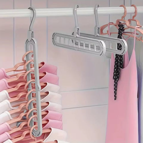 SpaceSaver™ Closet Organizer – Instantly Double Your Closet Space