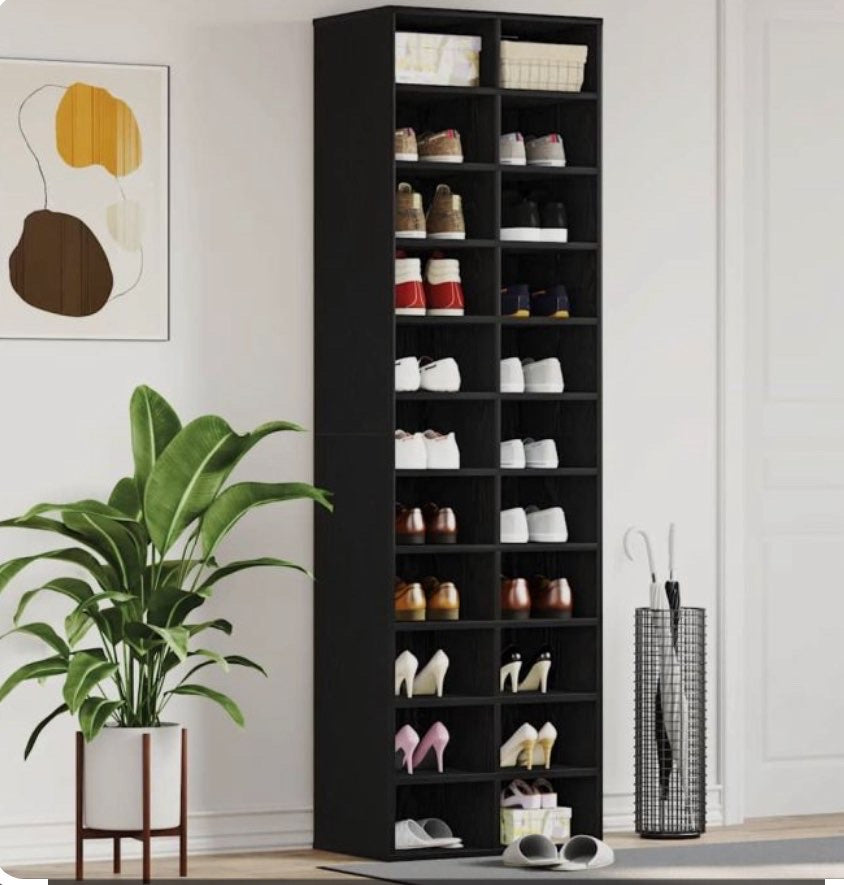 UltraSlim Shoe Organizer – Holds Up to 30 Pairs Without Taking Space
